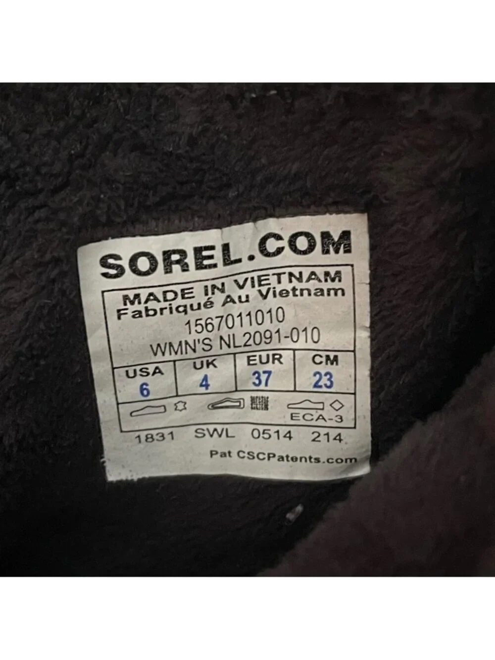 Sorel Tivoli II Blanket Suede Multicoloured Waterproof Boots - 6